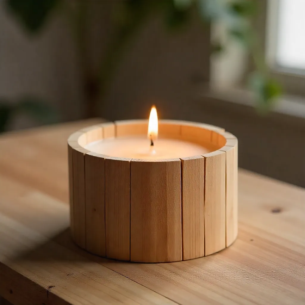 Finished wooden project showcasing professional craftsmanship